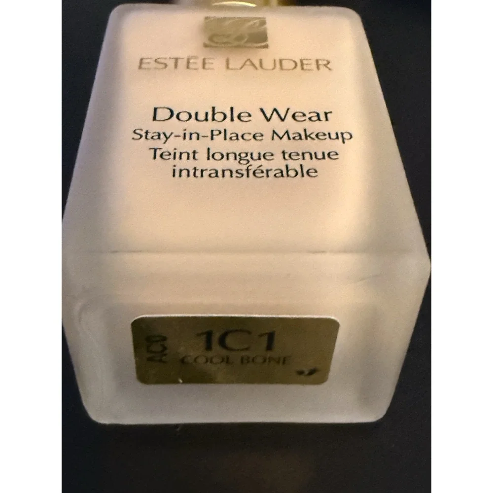 Estee Lauder Double Wear Stay In Place Makeup 1C1‎ Cool Bone NIB 1oz & Pump